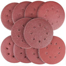 40 x Mixed Grit Sanding Discs For PEX 220/300 Random Orbital Sander 125mm