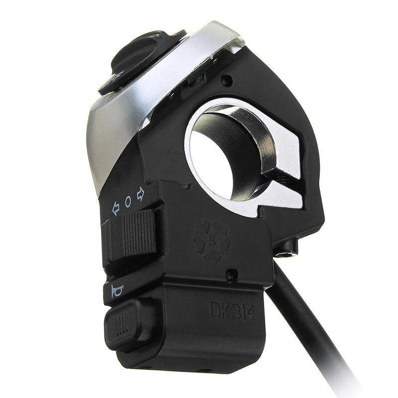 3in1 Wuxing Motorcycle Electric Scooter Handle Switch With HeadLight Taillight Horn Botton