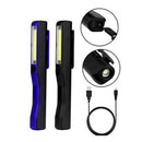 Rechargeable LED COB Portable Camping Work Inspection Light Lamp Hand Torch