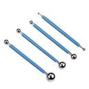 13 Piece Ball pen Dotting Tools Clay Pottery Modeling Set Rock Painting Kit J7E8
