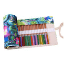Multipurpose 72 Slots Travel Drawing Coloring Pens curtains, Pencils Pouch