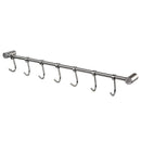 Kitchen Rail Rack Wall Mounted Utensil Hanging Rack Stainless Steel Hanger  G3P2