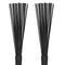 1 Pair Jazz Drum Brushes Retractable Drum Sticks 32 cm black