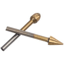 10pcs HSS Titanium Routing Rotary Milling Rotary File Cutter Wood Carving T