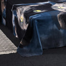 3 PCS Bedding Sets 3D Animal Black Cat Printing Quilt Cover Pillowcase For Full Size