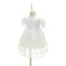DMfgd New Fashion European wash dress girls baby set baby birthday wedding  P6C8