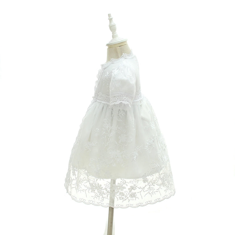DMfgd New Fashion European wash dress girls baby set baby birthday wedding  P6C8