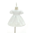 DMfgd New Fashion European wash dress girls baby set baby birthday wedding  P6C8