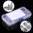 340pcs M3 Hex Socket Screw Nut Stainless Steel M3 Screws Nuts Assortment Ki