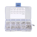 340pcs M3 Hex Socket Screw Nut Stainless Steel M3 Screws Nuts Assortment Ki