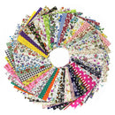 DIY quilting Patch 60pcs 10cmx10cm charm pack cotton fabric patchwork bundl Q4Z4