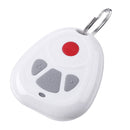 Z-wave 908.4MHz 4 Key White Wireless SOS Remote Control Sensor Controller Home Automation
