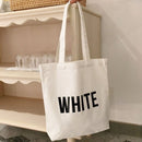 Ladies Canvas Tote Bag Handmade Shopping School Travel Women Folding Should T2E6
