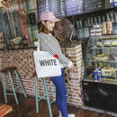 Ladies Canvas Tote Bag Handmade Shopping School Travel Women Folding Should T2E6
