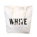 Ladies Canvas Tote Bag Handmade Shopping School Travel Women Folding Should T2E6