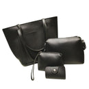 Women PU Leather Handbag Lady Shoulder Bag Tote Purse Messenger Satchel Set I4G5