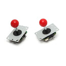 DIY Handle 8 Way Arcade Joystick Kits 5 Pin 24mm/30mm Push Button Replaceme J4A1