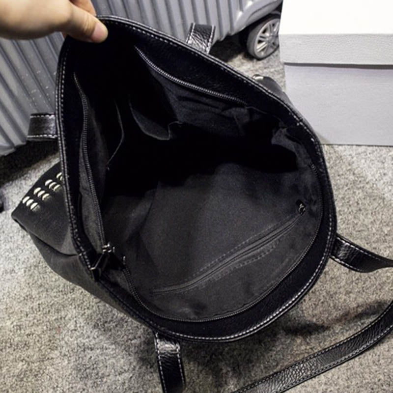 Women PU Leather Female Handbag Autumn Bag Large Size Women Shoulder Bag DaiH6T9