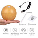 USB Aroma ESSential Oil Diffuser Ultrasonic Mist Humidifier Air Purifier Co K2H9