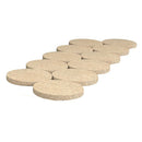 8 Large Self Stick Furniture Felt Sheets 12 Round Felt Pads To Protect HardwA8D6