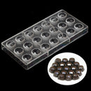 Clear Hard Chocolate Maker Polycarbonate DIY 21 Half Ball Candy Mold Mini M