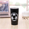20 oz Football Tumbler Cup Vacuum Insulation Beer Wine Mug Stainless Steel  U2W2