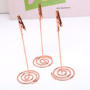 Clip Holder Stand with Alligator Clasp for Pictures Card Paper Note Clips -