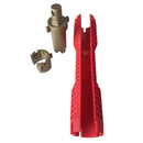 2018 New Faucet and Sink Installer Extra-long design lets turn tool Red Y5X4