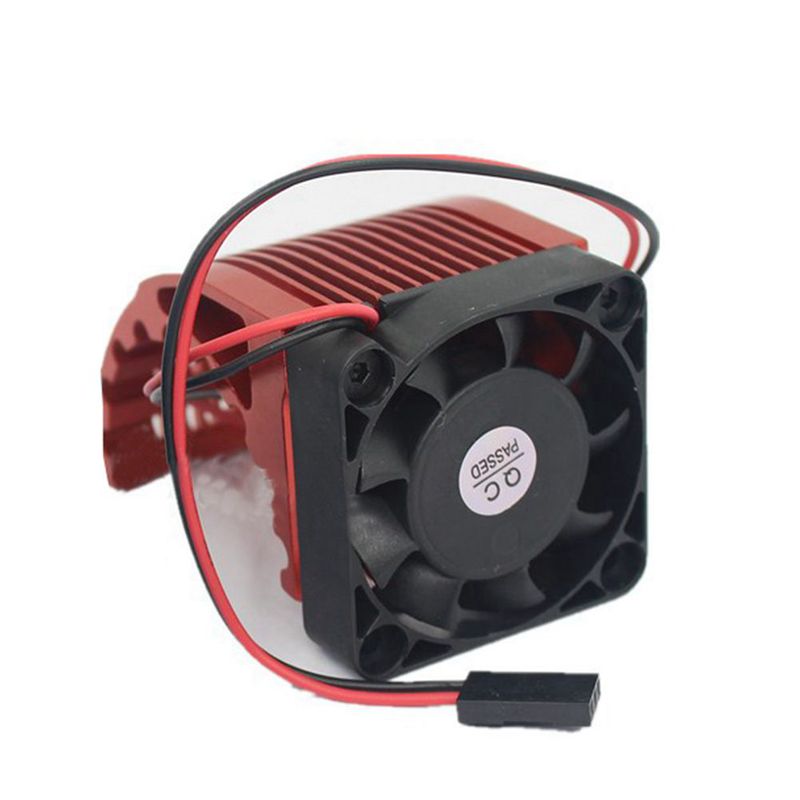 40*40mm Heatsink Fin DC 5V Fan Cooling For Hobbywing Leopard RC Brushless MoM1K4