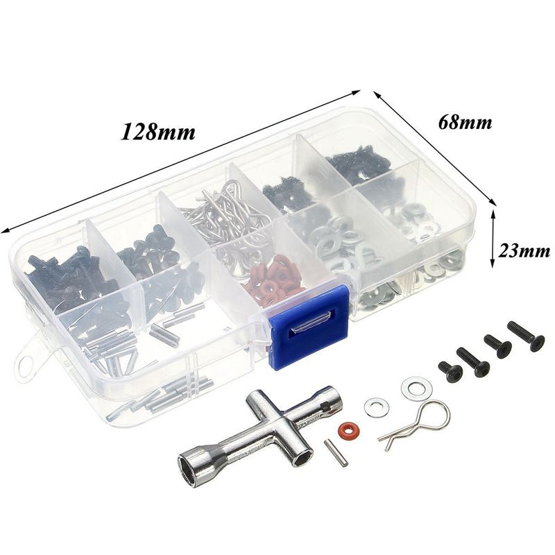 270 in 1 Special Repair Tool & Screws Box Set for 1/10 HSP RC Car DIY K9I7