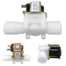 12V 1/2inch N/C Plastic Electric Solenoid Valve Magnetic Water Air Normally