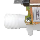 12V 1/2inch N/C Plastic Electric Solenoid Valve Magnetic Water Air Normally
