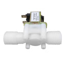 12V 1/2inch N/C Plastic Electric Solenoid Valve Magnetic Water Air Normally