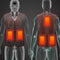 Electric Waistcoat Heated Cloth Jacket USB Thermal Warm Heated Coats Pad Body Warmer Gray