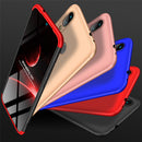 Bakeey 3 in 1 Double Dip Full Body Ultra Thin Shockproof Hard PC Protective Case for Xiaomi Redmi Note 7 / Note 7 Pro
