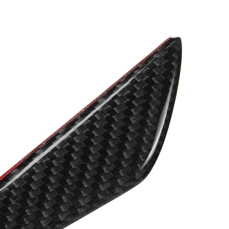 Real Carbon Fiber Side Fins Canards Car Stickers 4PCS for Mercedes-Benz/BMW/Audi/Lexus