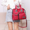 red New Ladies Fashion Waterproof Oxford Tote Bag Casual Nylon Shoulder Bag K4V9