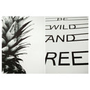 2pcs / set Northern Europe Gray Pineapple Letters (Be Wild and Free)Creativ X3Q7