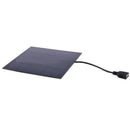 High Quality 4 Inch Cooling Ventilation Fan USB Solar Powered Panel Iron FanB6Q5