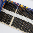 Colored Fish Canvas School Pencil Case 72 Holes Roll Pencil Case Large Pen  Q5C4