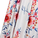 Pregnant Women Sexy off shoulder Floral Printed Maternity Photography Dress L6R6