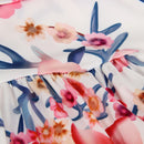 Pregnant Women Sexy off shoulder Floral Printed Maternity Photography Dress L6R6