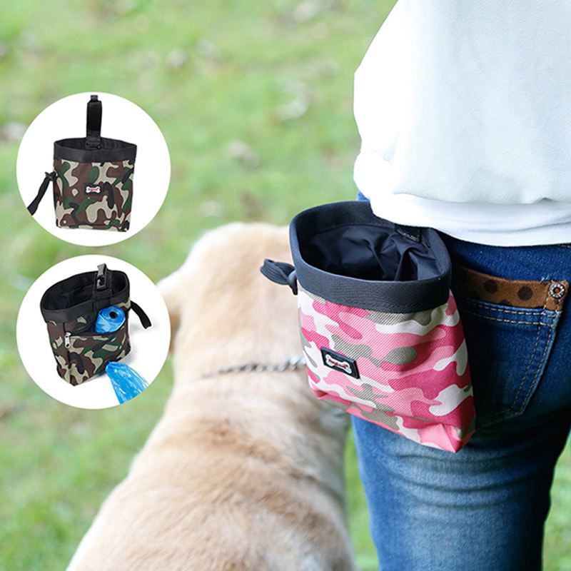 Doglemi Portable Detachable Dog Training Treat Bags Pet Feed Pocket Pouch P V8M4