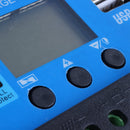 30A 12V / 24V LCD Intelligence Auto Regulate PWM Solar Battery Charge Contr