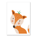 fox animal HD Modern Home Wall Decor Abstract Canvas Print Oil Painting Wal