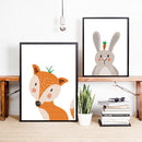 fox animal HD Modern Home Wall Decor Abstract Canvas Print Oil Painting Wal