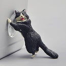 Simulation Cat Animal Design Mobile Phone Holder Smartphone Stand Yellow H3E7