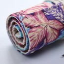 Maple Leaf Canvas School Pencil Case 48 Holes Roll Pencilcase Large Pen Bag