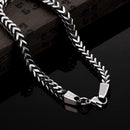 Mens Bracelets 5mm Stainless Steel Wristband Hand Chain Punk Jewelry Gift