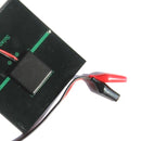 1W 5.5V Solar Cell Epoxy Polycrystalline Solar Panel+Clip For Charging 3.7V